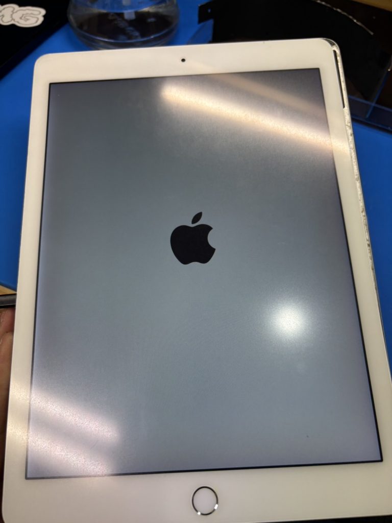 iPad起動前のロゴマーク