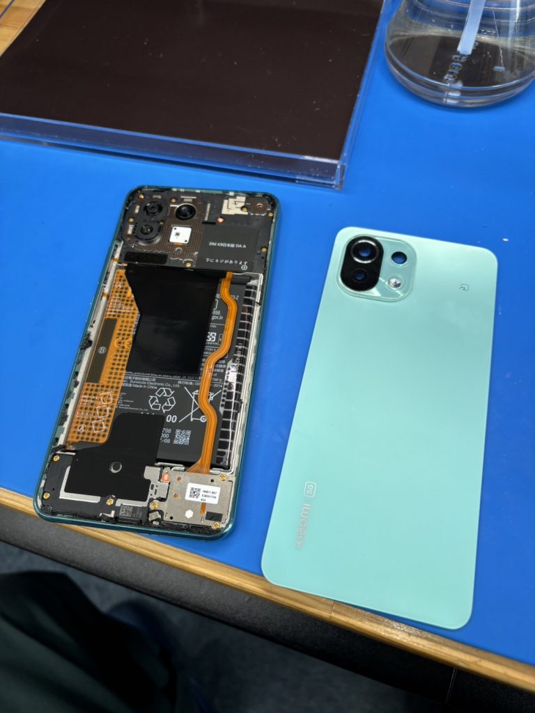 xiaomi mi 11 lite 5g分解