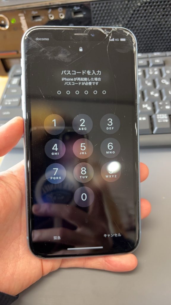iPhoneXr基板修理完了