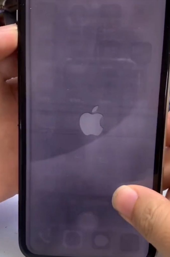 iPhone画面表示